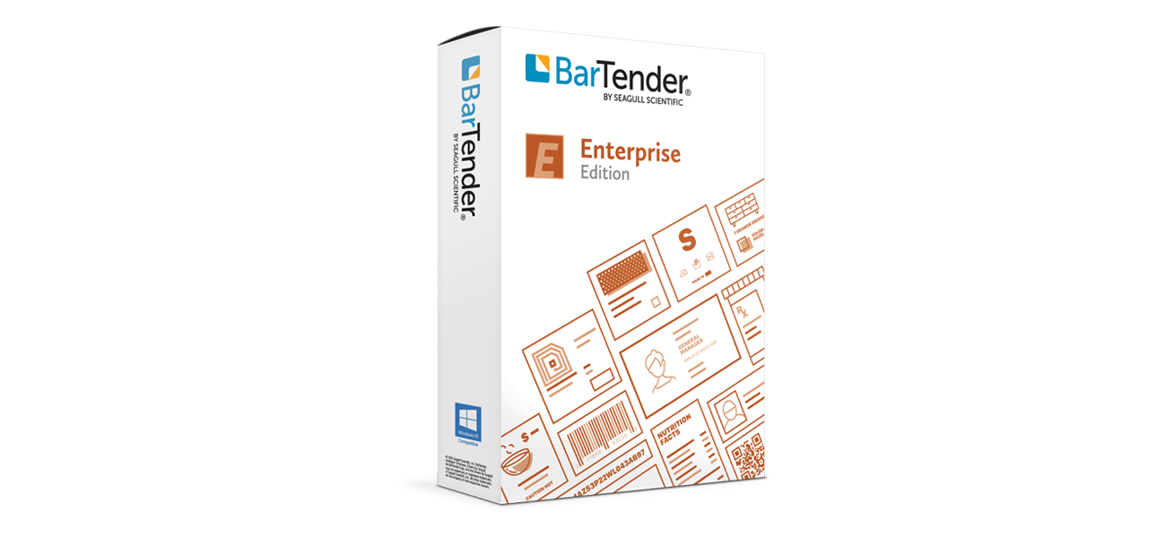 โปรแกรมบาร์เทนเดอร์ BarTender Enterprise ราคาถูก มาตรฐานระดับโลก
