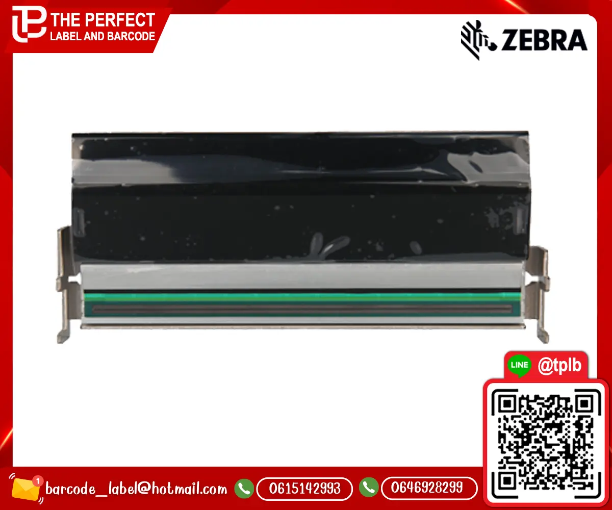 หัวพิมพ์เครื่องพิมพ์สติ๊กเกอร์บาร์โค้ด Zebra ZM600