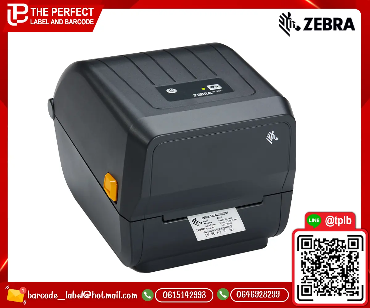 เครื่องพิมพ์สติ๊กเกอร์บาร์โค้ด Zebra รุ่น ZD230