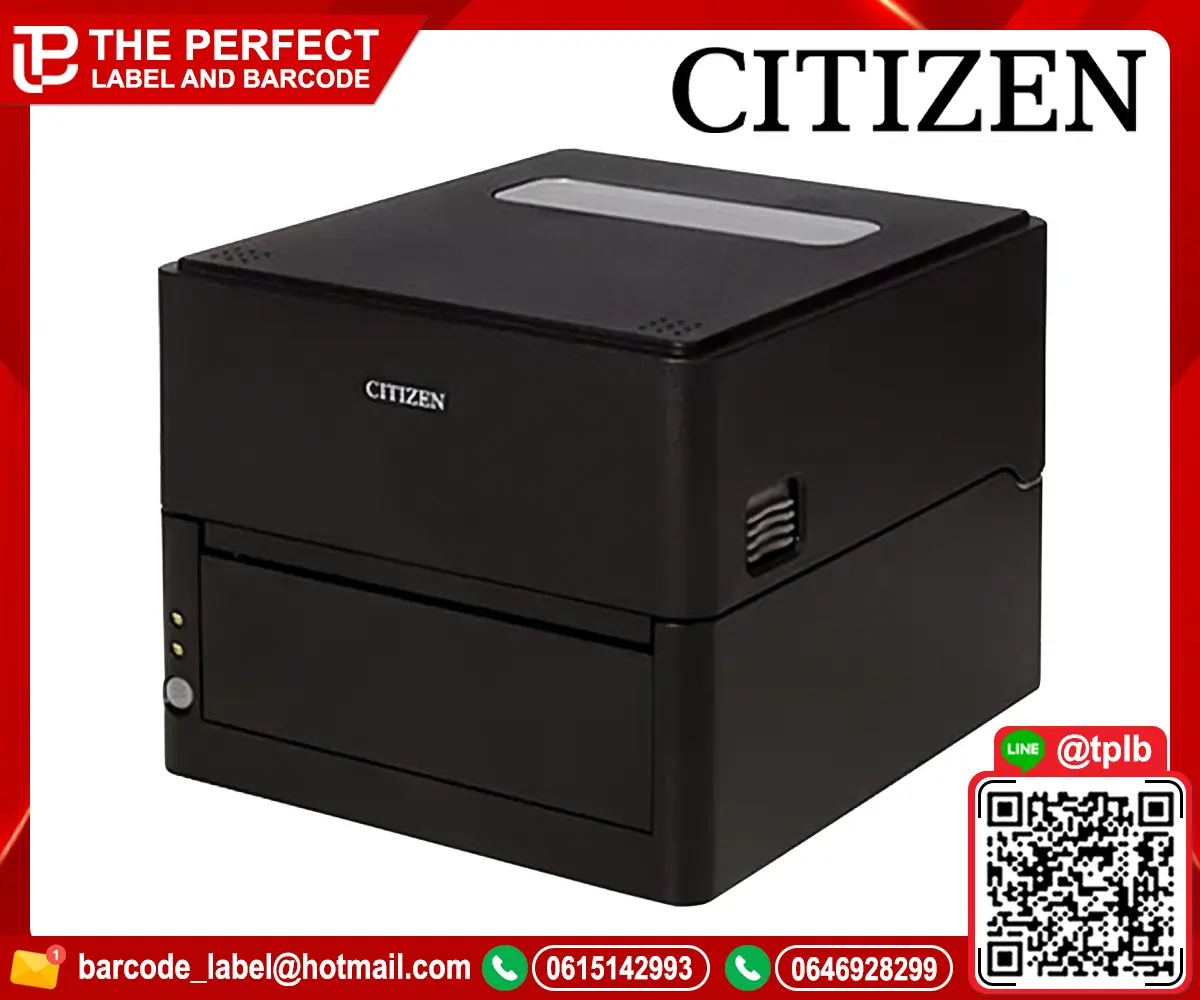 เครื่องพิมพ์สติ๊กเกอร์บาร์โค้ด Citizen รุ่น CL-E300