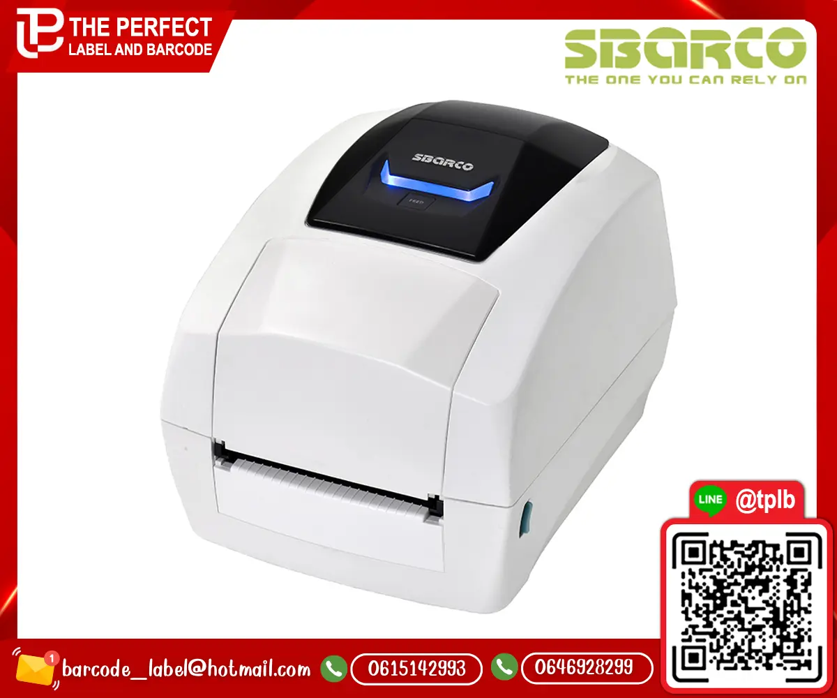 เครื่องพิมพ์บาร์โค้ด Sbarco รุ่น T4ES 203 dpi