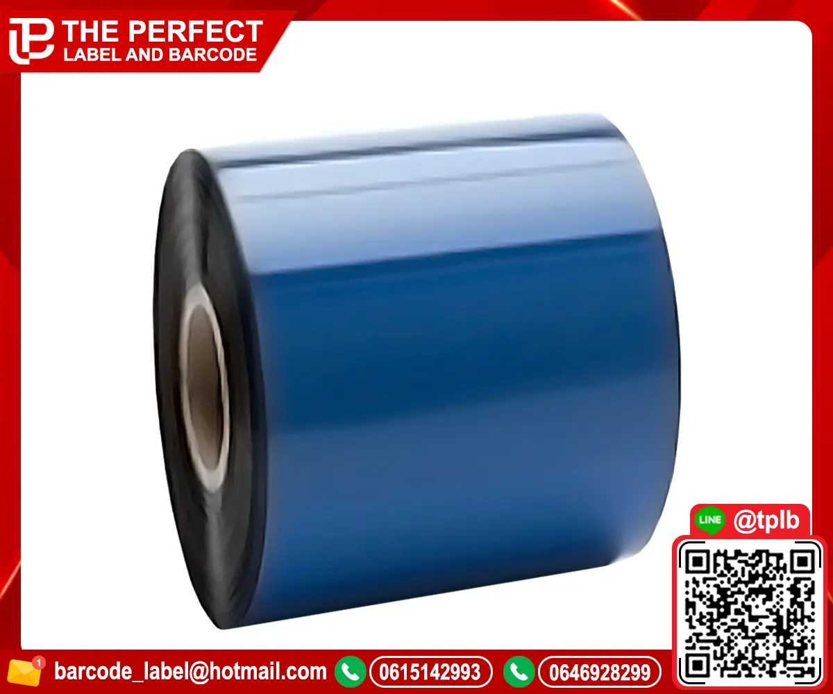  ผ้าหมึก บาร์โค้ด Ribbon Wax Resin คุณภาพสูง