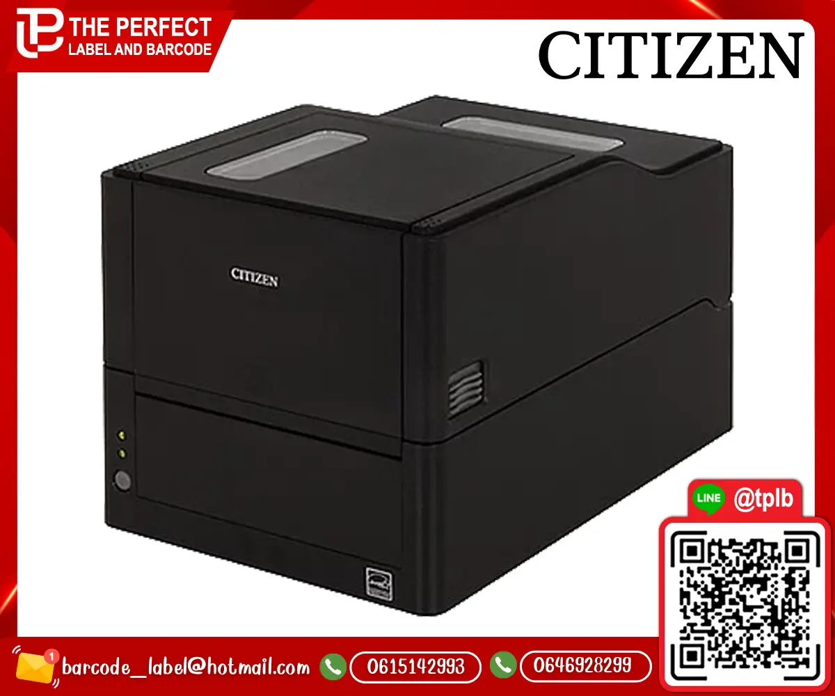 เครื่องพิมพ์สติ๊กเกอร์บาร์โค้ด Citizen รุ่น CL-E321