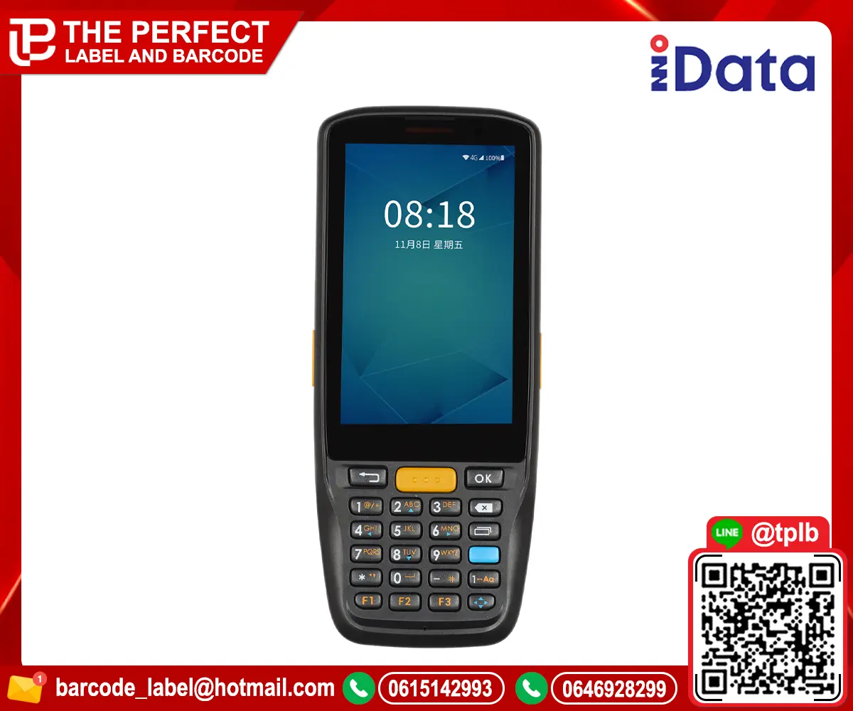เครื่องอ่านบาร์โค้ดมือถือ iData รุ่น K1S