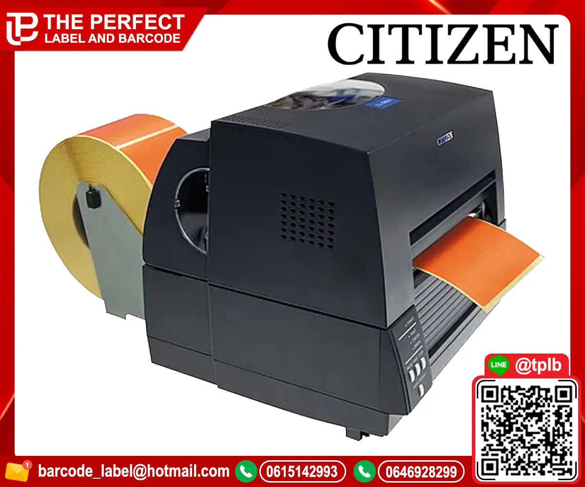 เครื่องพิมพ์สติ๊กเกอร์บาร์โค้ด Citizen รุ่น CL-S621