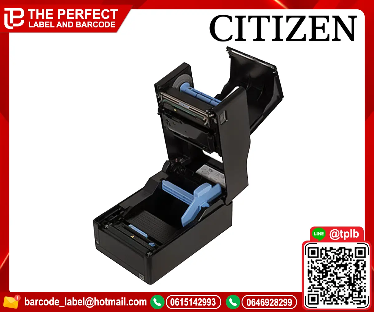 เครื่องพิมพ์สติ๊กเกอร์บาร์โค้ด Citizen รุ่น CL-E321