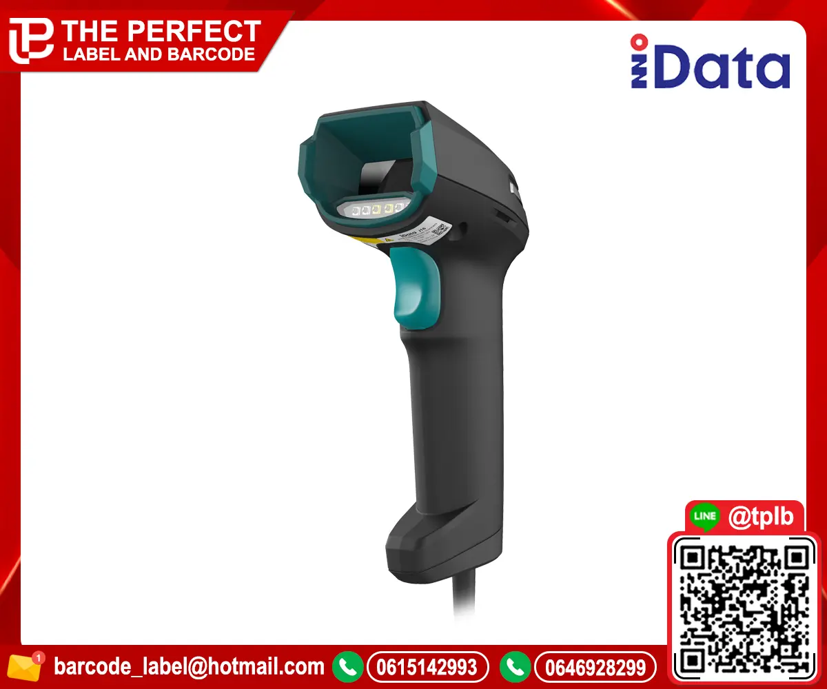 เครื่องอ่านบาร์โค้ดมือถือ iData รุ่น J16