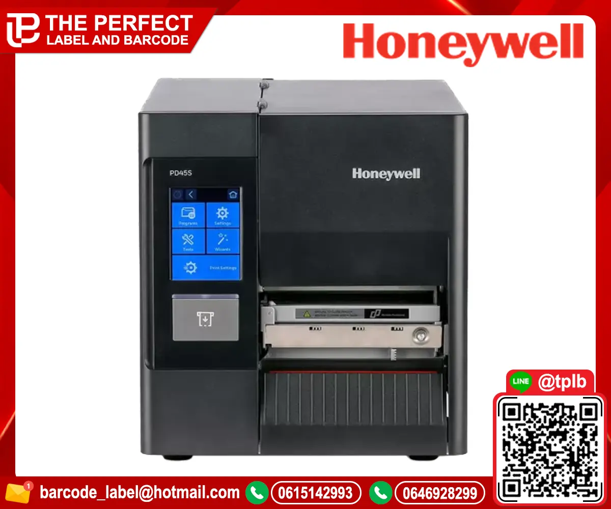 เครื่องพิมพ์สติ๊กเกอร์บาร์โค้ด Honeywell รุ่น PD45s