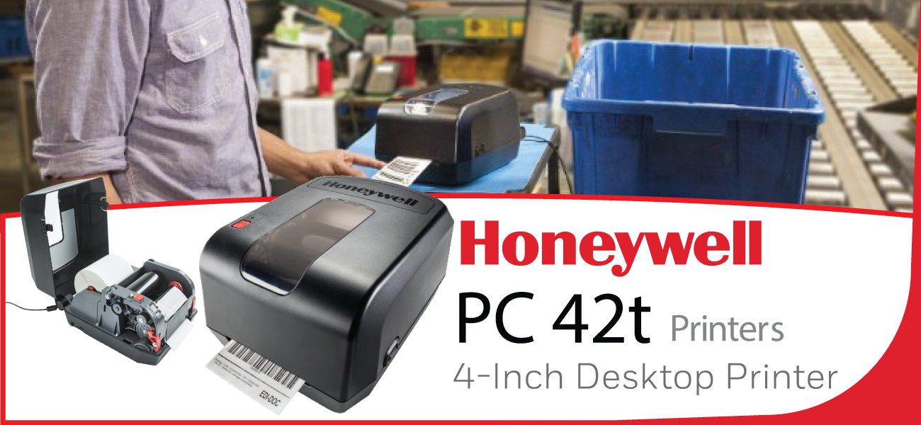 เครื่องพิมพ์บาร์โค้ด Honeywell pc42t